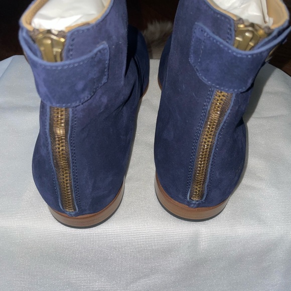 Common Projects X Robert Geller Chelsea Boot w/Zipper Navy Men Eu 41(US8) - Picture 5 of 13